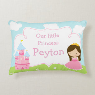 Coussins Décoratifs Jolie Brune Notre Petite Princesse