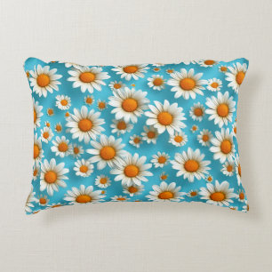 Coussins Décoratifs Jolies fleurs blanches