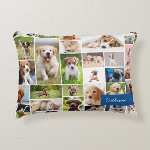 Coussins Décoratifs Jote Chien photo Montage adorable Chien