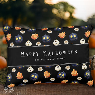 Coussins Décoratifs Joyeux Halloween Samhain effrayant Citrouilles Cri