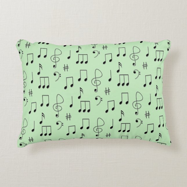 Coussins Décoratifs Juste Noté Vert (Devant)