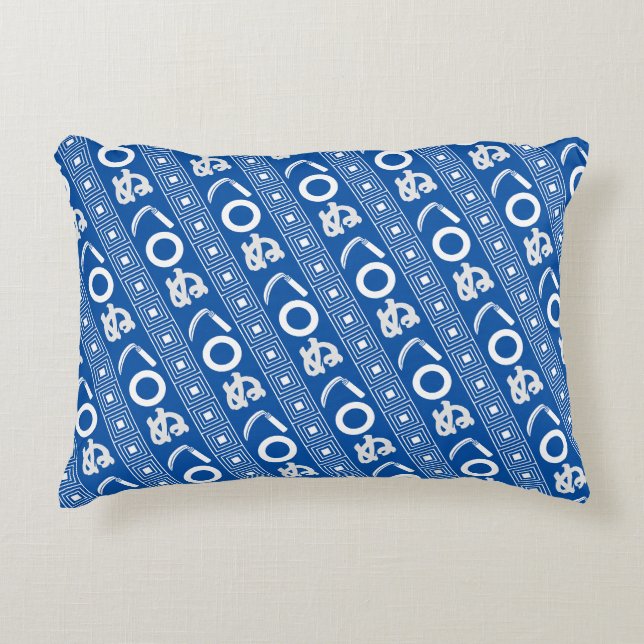 Coussins Décoratifs Kamawanu Edo-Style Graphic Pattern (Devant)