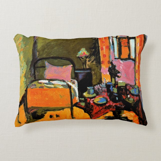 Coussins Décoratifs Kandinsky - Chambre à coucher en Aintmillerstrasse (Devant)