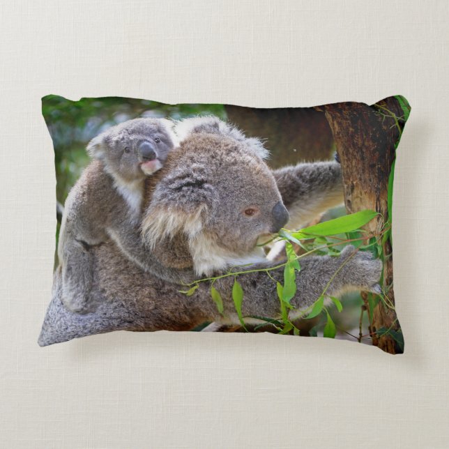 Coussins Décoratifs koala ours Aussie outback bush arbre ascension for (Dos)