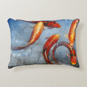 Coussins Décoratifs Koi gracieux I