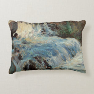 Coussins Décoratifs La Cascade de Twachtman, Impressionnisme Vintage