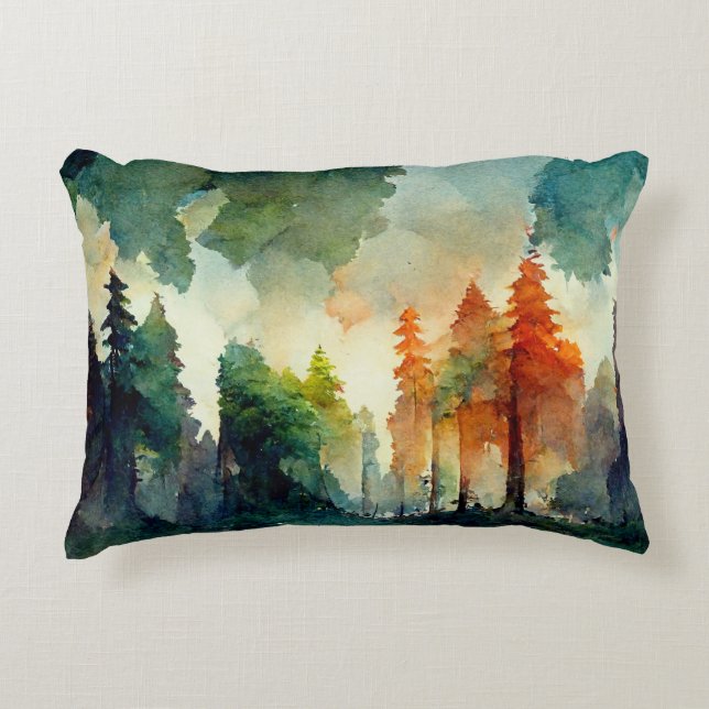 Coussins Décoratifs La forêt (nature) (Devant)