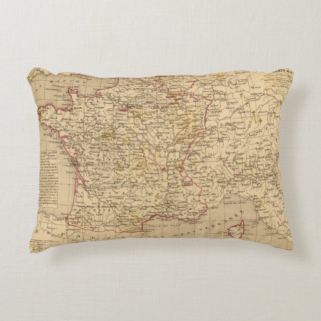 Coussins Décoratifs La France 1774 un 1793 (Devant)