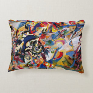 Coussins Décoratifs Lancer de l'oreiller dans l'art Abstrait de Wassil
