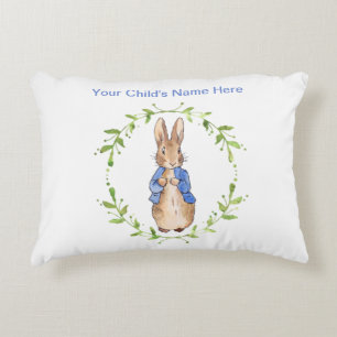 Coussins Décoratifs Lapin Classique Nom Personnalisé