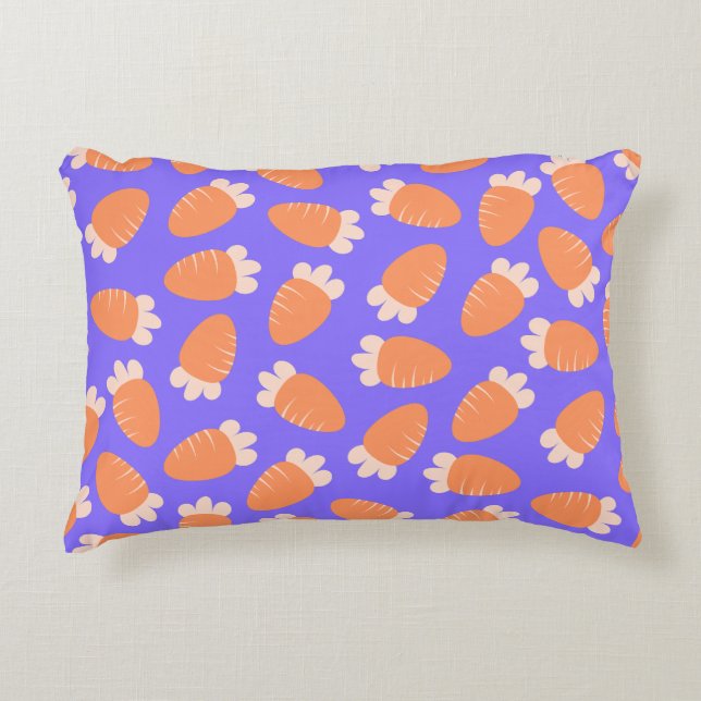 Coussins Décoratifs Lavande de carottes Chubby (Devant)