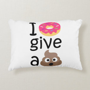 Coussins Décoratifs Le beignet I donnent un emoji de dunette