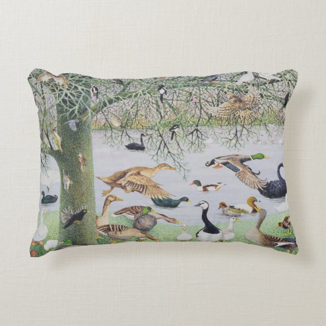 Coussins Décoratifs Le canard impair (Devant)
