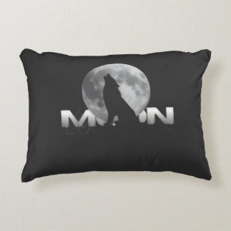 Coussins Décoratifs le cri du loup sous la pleine lune