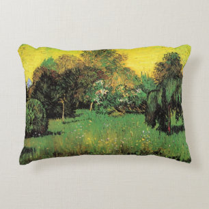 Coussins Décoratifs Le jardin du poète par Vincent van Gogh