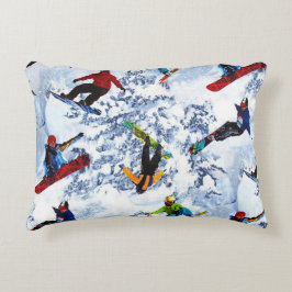 Coussins Décoratifs Le snowboarding n'est pas tout