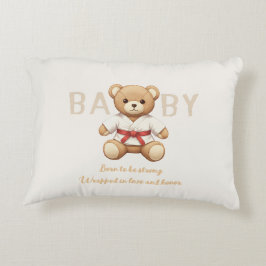 Coussins Décoratifs Legendary Red Belt Judo Bear – Baby Shower