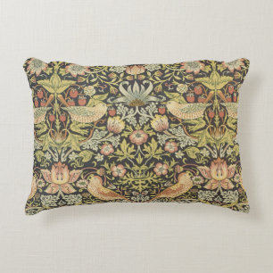 Coussins Décoratifs Les fraises volées par William Morris, l'art Vint
