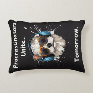 Coussins Décoratifs Les procrastinateurs s'unissent... Demain.