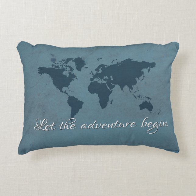 Coussins Décoratifs Let the adventure begin (Devant)
