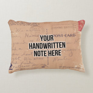 Coussins Décoratifs Lettre manuscrite personnalisée Sentimental Keeps