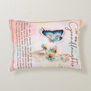 Coussins Décoratifs Lettre personnalisée à ma petite-fille