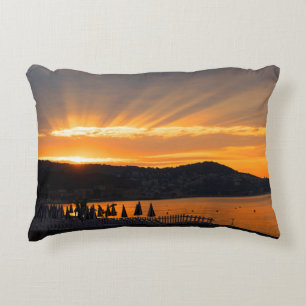 Coussins Décoratifs Lever Du Soleil Sur La Promenade Des Anglais