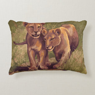 Coussins Décoratifs Lion Cubs