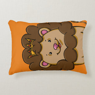 Coussins Décoratifs Lion King Dessin Numérique, Couleurs Joyeuses