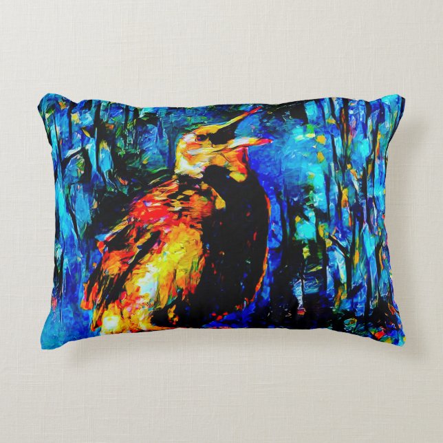 Coussins Décoratifs L'oiseau solitaire 2 (Devant)