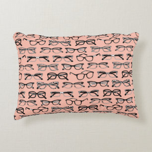 Coussins Décoratifs Lunettes de vue rose pâle, Lunettes de vue, Vêteme