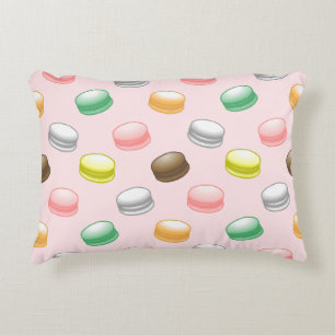 Coussins Décoratifs Macarons Colorés et Magnifiques
