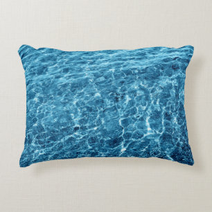 Coussins Décoratifs Macro Bubbling Blue Sea Photo
