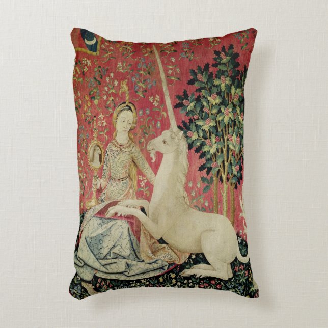 Coussins Décoratifs Madame et la licorne : 'Sight (Devant(Vertical))