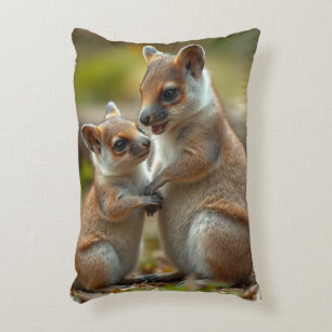 Coussins Décoratifs Mama Et Bébé Quokka Leçons De Vie,