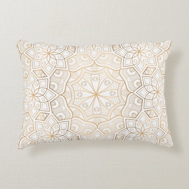 Coussins Décoratifs Mandala 4 de luxe (Devant)