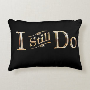 Coussins Décoratifs Mariage d'anniversaire de mariage que je me repose