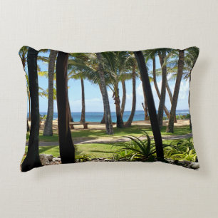 Coussins Décoratifs Maui Beach Palmiers Hawaii