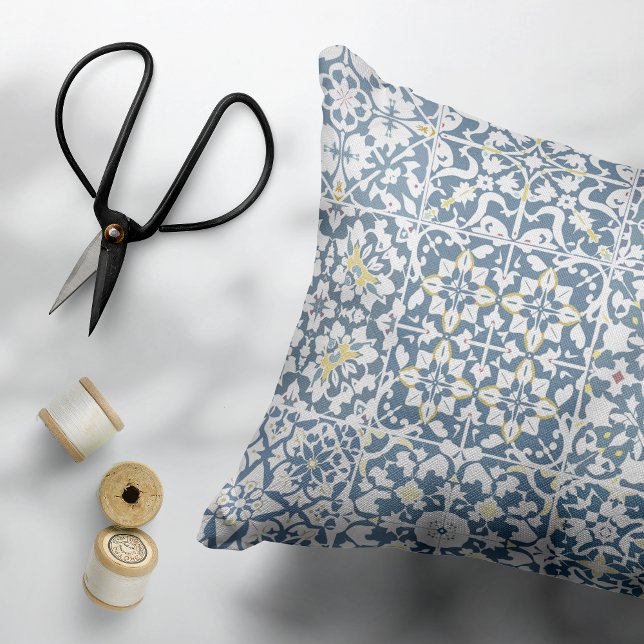 Coussins Décoratifs Mediterranean Tiles, Moroccan, Majolica, Azulejo (Créateur téléchargé)