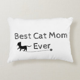 Coussins Décoratifs Meilleur Cat Maman jamais