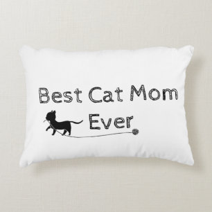 Coussins Décoratifs Meilleur Cat Maman jamais