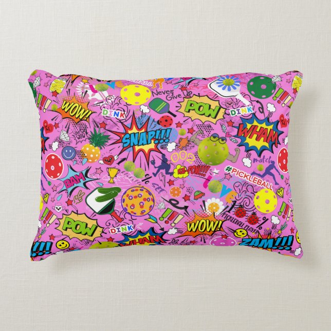 Coussins Décoratifs 😍 mélangé rose (Devant)