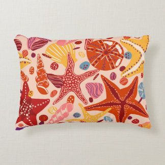 Coussins Décoratifs Mer d'été scandinave : Starfish Motif