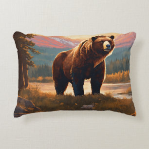 Coussins Décoratifs Merveilles de la faune américaine – Aigle à tête b