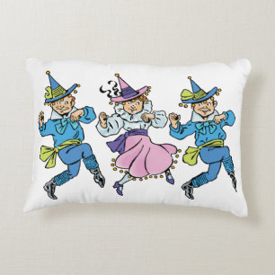 Coussins Décoratifs Merveilleux Magicien d'Oz, Mignons Munchkins Danse