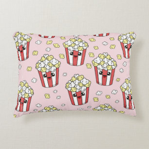 Coussins Décoratifs Mignons enfants motif Colorful pop corn sur l'abst