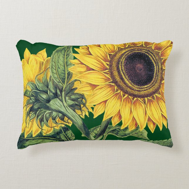 Coussins Décoratifs Miller : Tournesol (Devant)
