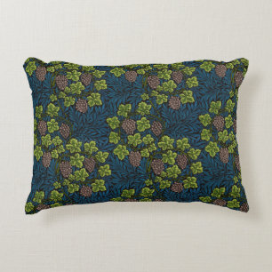 Coussins Décoratifs Modèle de vigne de raisin noir sans couture de Wil