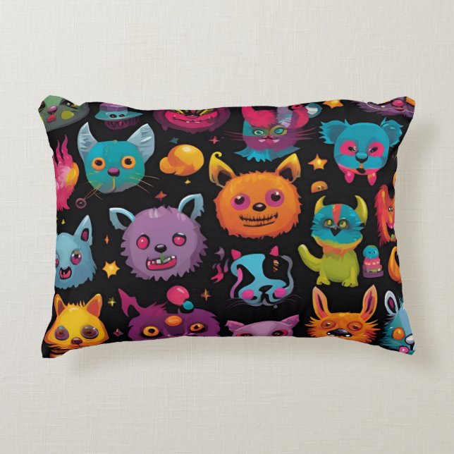 Coussins Décoratifs Monstre délirant (Devant)