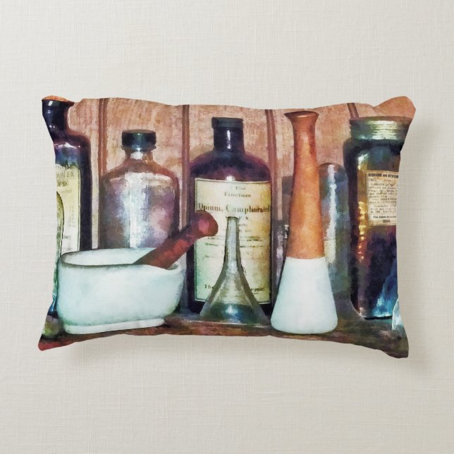 Coussins Décoratifs Mortier et pilon et pilon (Dos)